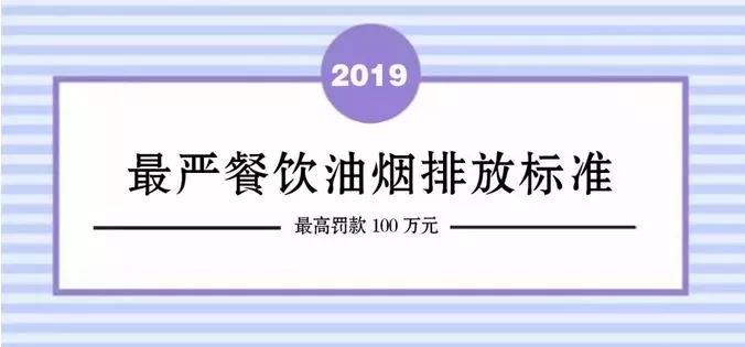 北京嚴餐飲油煙排放標準開始執(zhí)行！高罰款100萬
