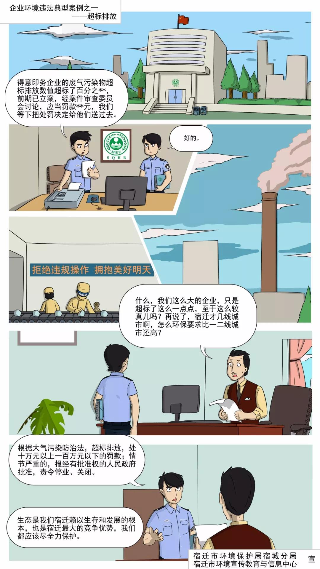 局用漫畫解讀：常見的企業(yè)環(huán)境違法行為有哪些？